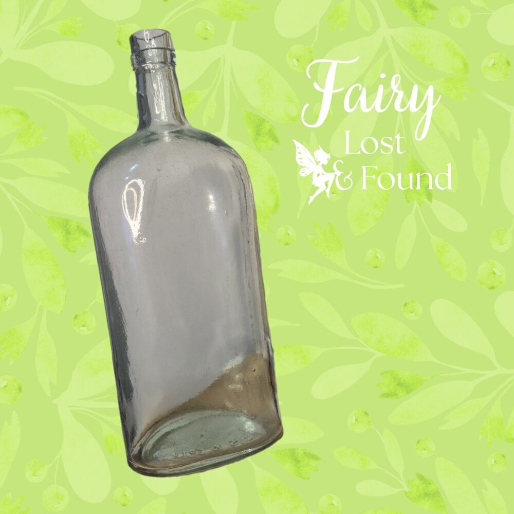 C.S & Co 1892-1913 Antique Clear Glass Bottle